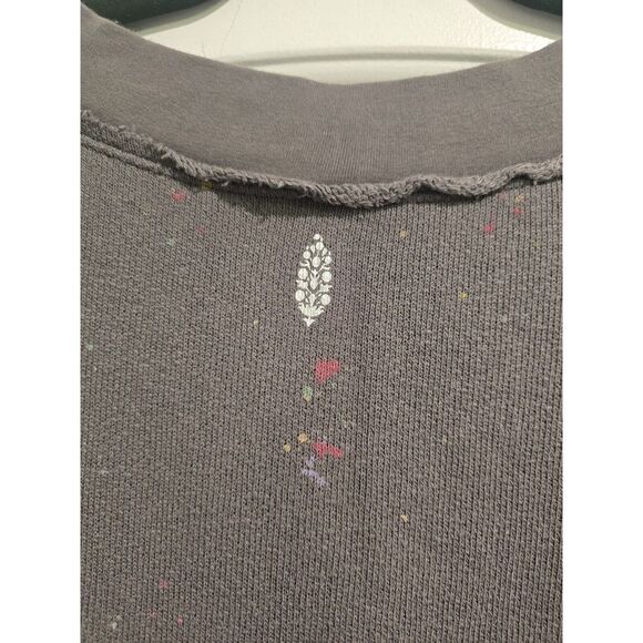 Free People Movement Make It Count Sweatshirt Size LARGE EUC - Picture 10 of 11
